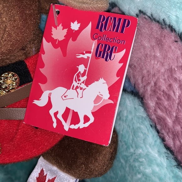 Wild Wonders Moose RCMP Royal Canadian Police Plush 4" Northern Gifts - Picture 3 of 6